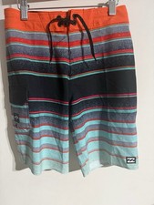 EUC Boy  s Big Kids Billabong Water Repellent Swim Trunks Size 22