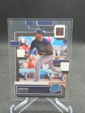 Luis Gil 2022 Donruss Clearly RR Red Parallel /100 No 63