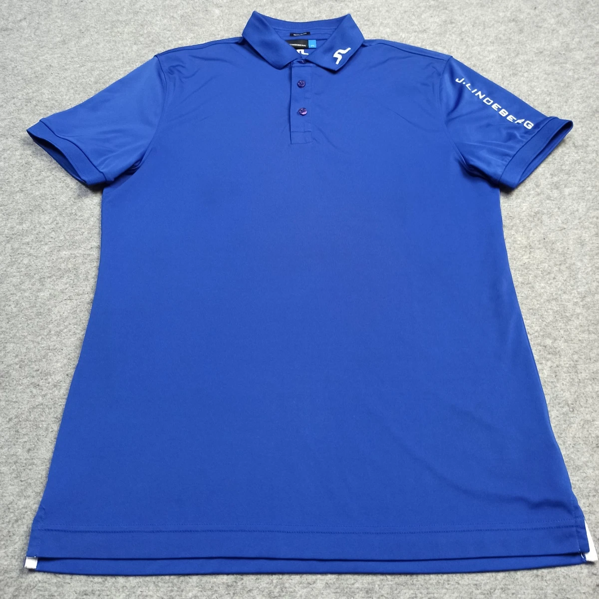 Chemise Homme J.Lindeberg – Manches Longues – Coton – Taille M – Verte – Très Bon état
