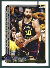 Stephen Curry 2025/26 Topps Oversized OTC-9 w/Protector 6x8 Superbox Costco GSW