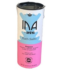 NA by Ay ya Bath Salts 24oz Lavender Bergamot Cedarwood Shea Butter