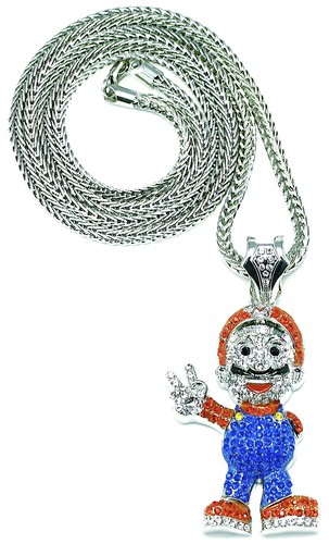 Kool Aid Chain Eskimo Chain New Brick Squad, Super Blue Man, Kool Aid Necklace | eBay