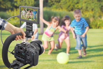 MOJOGEAR Poignée stabilisateur pour Appareil Photo avec Filetage 1/4