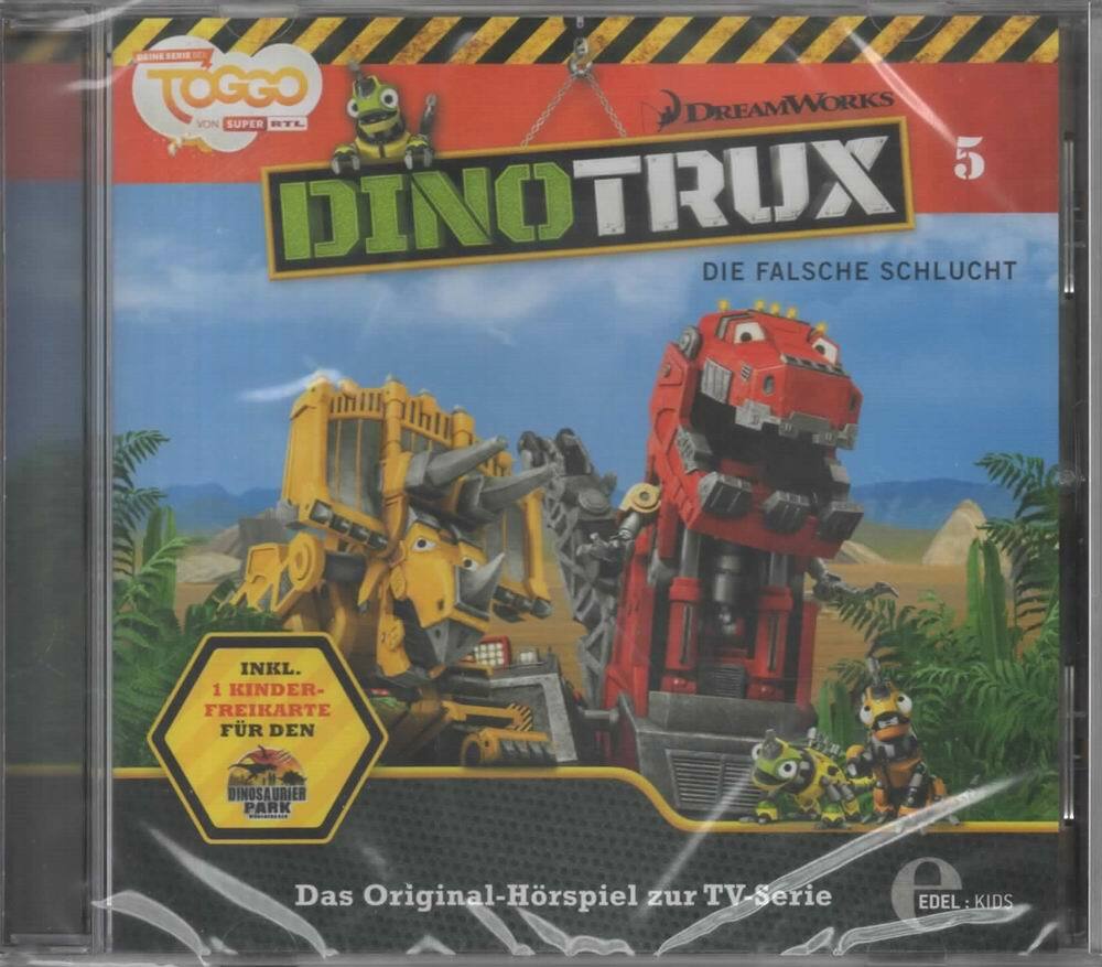 Dino Trux 5 Die Falsche Schlucht Hörspiel Cd Neu Zur Tv-serie