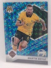 Martin Boyle Australia Hibernian Panini Mosaic 2021-22 Peacock Prizm SP