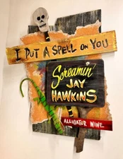 SCREAMING JAY HAWKINS WALL HANGER  - "I put a Spell on You"