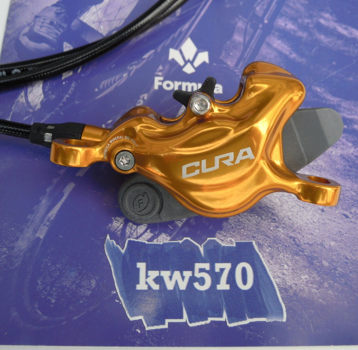 Paire de Freins à Disques Formula Cura 2 Argent