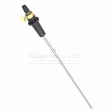 Stainless Steel End Pin w/ Ebony Plug for 3/4 4/4 Cello Sturdy Durable