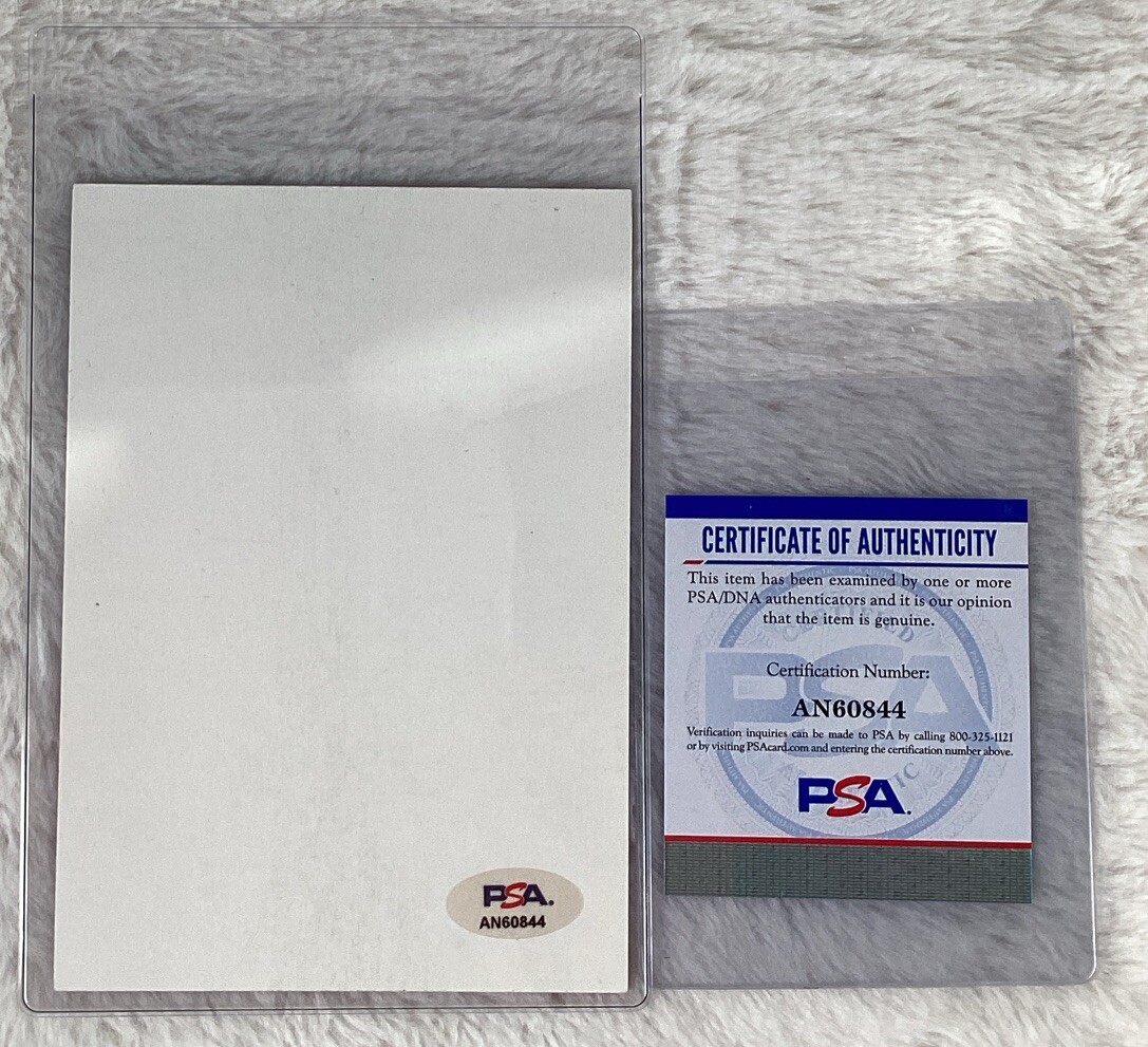 Roger Federer Autograph PSA/DNA GrandSlam French Open Champion