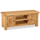 Oakvale Large TV Unit / 120cm Media Cabinet / Media Tv Stand / Television Stand