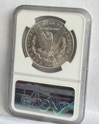 1881-S Morgan Silver Dollar - NGC MS 63 - Really Nice 63 Brown Label! #072 - Picture 7 of 7