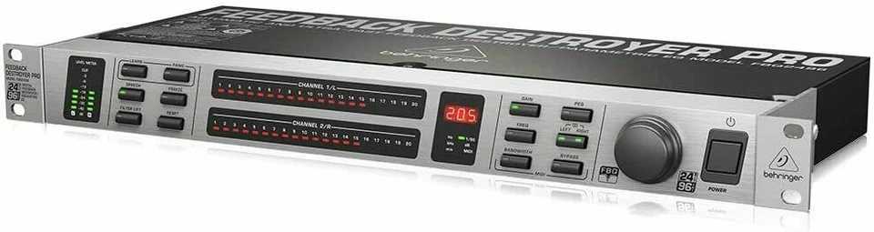 BEHRINGER 20 band equalizer FEEDBACK DESTROYER PRO FBQ2496 New From Japan - Image 3 of 4