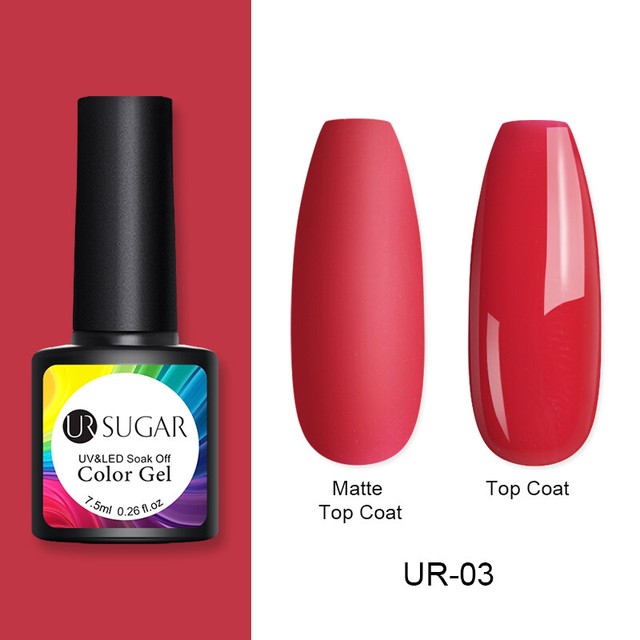 ur sugar matte top coat