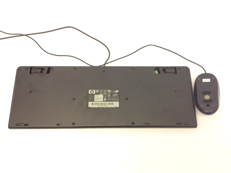 Used HP Keyboard model KB-0316 Mouse M-SBN96 ***6 PIN MINI DIN CONNECTORS*** - Image 4 of 4