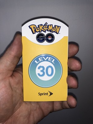 Animation Art Characters Brand New Rare Sprint Pokemon Go Level 30 Badge Patch Collectibles