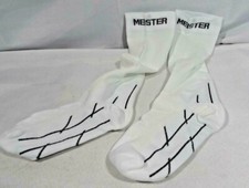 MEISTER COMPRESSION SOCKS - WHITE Running Calf Leg Shin Splints CrossFit TF