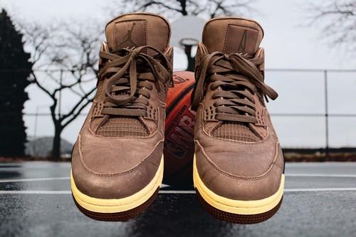 Nike Air Jordan 4 Retro x A Ma Maniere Mid Violet Ore Sz 13 Great Used Condition