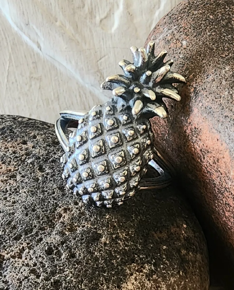 Retired James Avery NEW W Tags Size 8 PINEAPPLE Ring PRETTY eBay