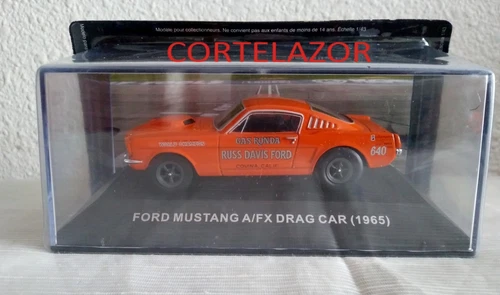 FORD MUSTANG A/FX DRAG CAR (1965) AMERICAN CAR IXO 1/43 NEW NEW MIB