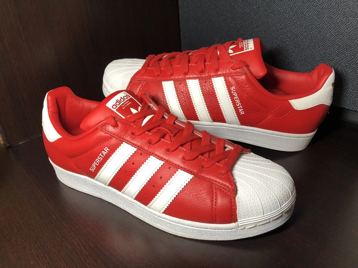 Ugle Berolige Landskab Adidas SUPERSTAR Red & White Three Stripe Men's Size 8 Low Top Cap Toe BB2240 | eBay Ugle Berolige Landskab Adidas SUPERSTAR Red & White Three Stripe Men's Size 8 Low Top Cap Toe BB2240 | eBay