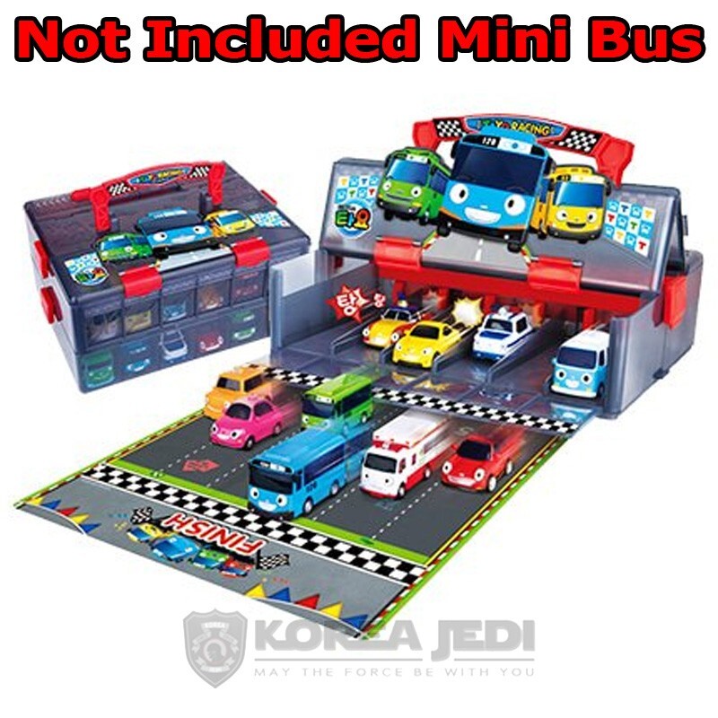 Tayo The Little Bus - Shooting Mini Car Storage Box Locker Toy