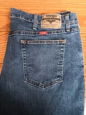 Wrangler Denim Blue Jeans Mens 40x30 Pants Preowned