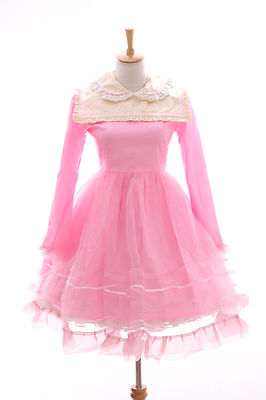 JL-565-2A pink Gothic Lolita Sweet Japan Kleid Kostüm dress Cosplay Babydoll