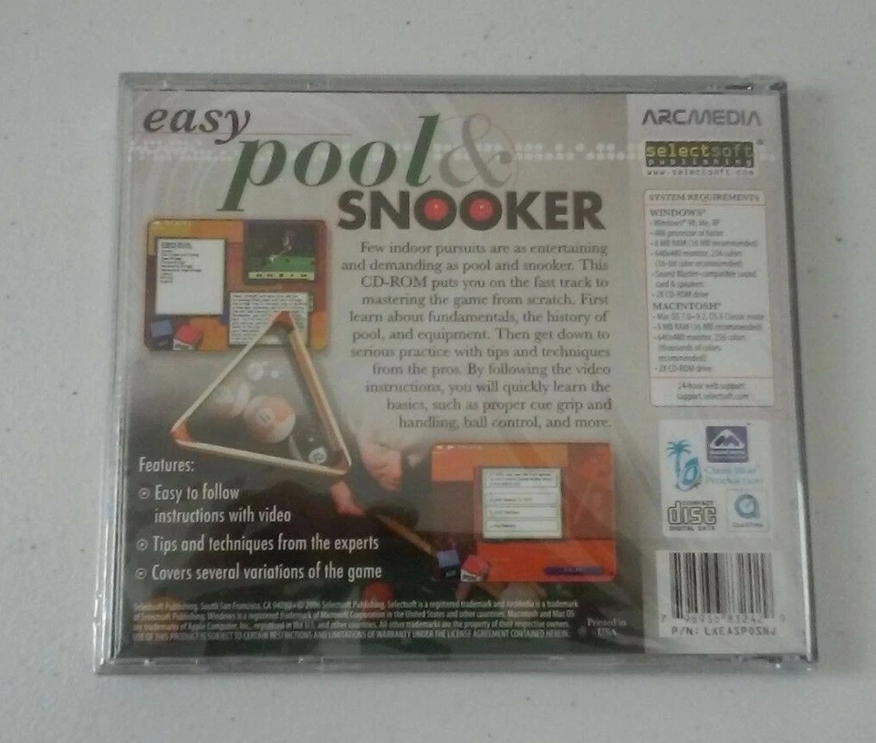 Easy Pool & Snooker ArcMedia  Tutorial       Windows & Mac - Image 2 of 2