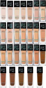 Maybelline New York Fit Me Matte Poreless Foundation New Choose Your Shade Ebay