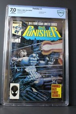 The Punisher #1 Limited Series CBCS 7.0 (1986) - sub White Pages 