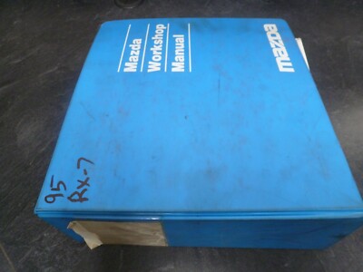 1995 Mazda RX-7 Coupe Workshop Shop Service Repair Manual 1.3L