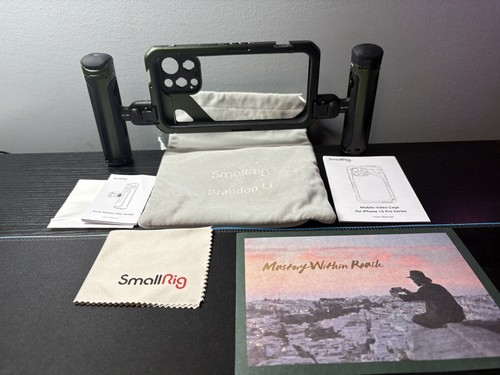 Small Rig X Brandon Li Mobile Video Kit for iPhone 15 Pro Max(NO FILTER/ADAPTER)