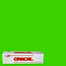 1 Roll 24" X 12" ORACAL 651 Premium Cast Vinyl - Fluorescent Green