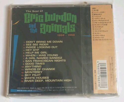 The Best of Eric Burdon & the Animals 1966-1968 JAPAN IMPORT BRAND NEW! - Picture 2 of 6