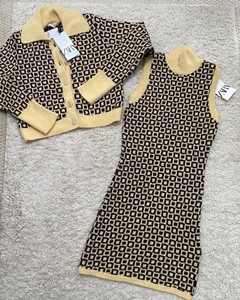 zara cardigan and tank set