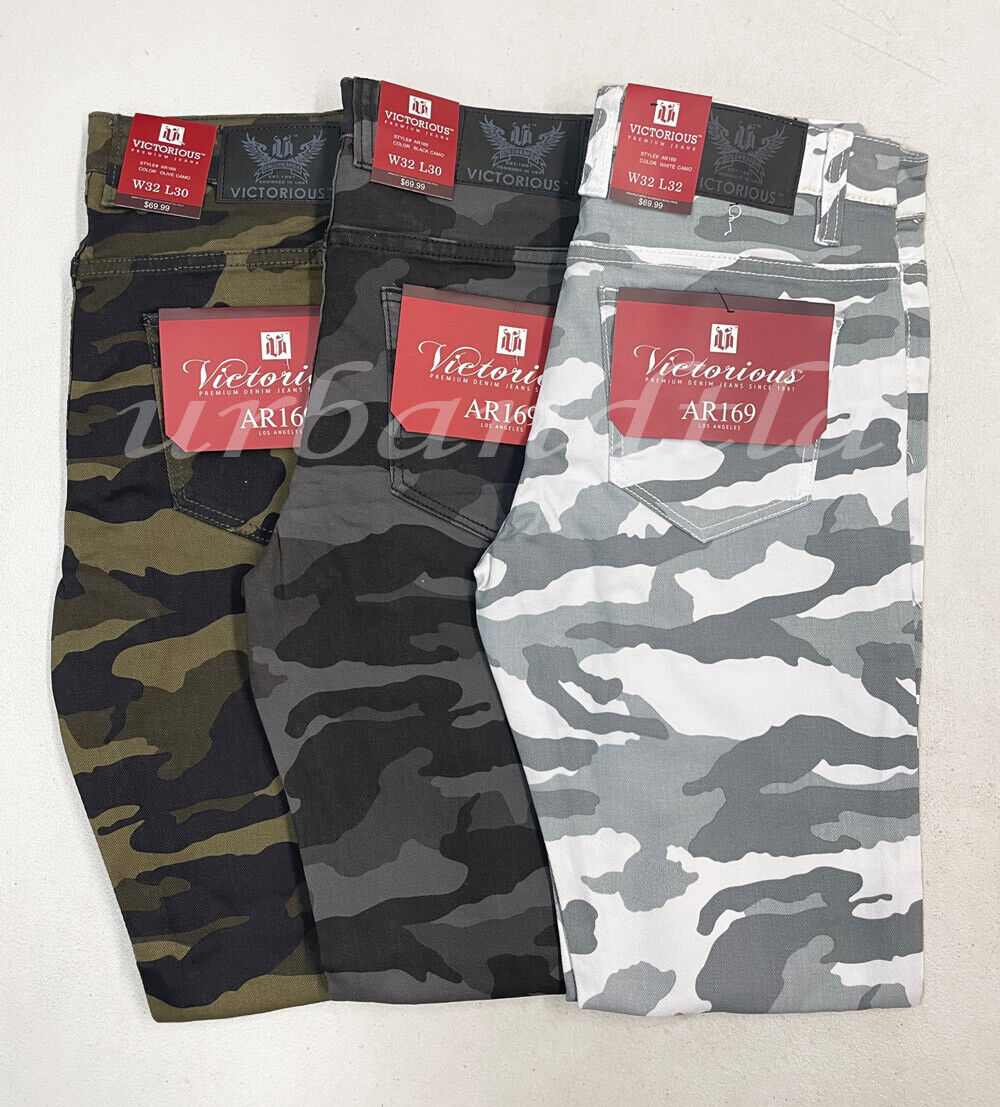 Men's Stretch Camo Skinny Jeans Pants Size 28-42 AR169 | eBay Men's Stretch Camo Skinny Jeans Pants Size 28-42 AR169 | eBay
