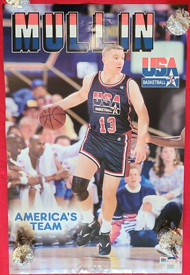 Maillot Bleu Signé Chris Mullin Dream Team 1992 - Certifié JSA, Authentique