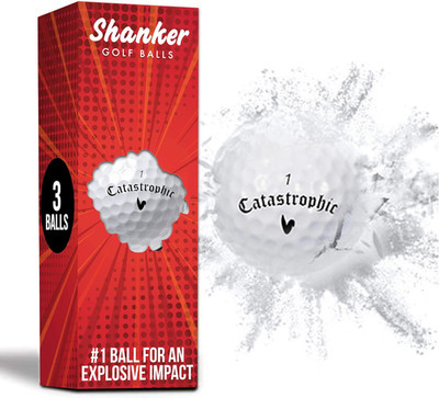 Exploding Balls - Prank Balls That Explode on Impact - Funny Joke for Golfers (S