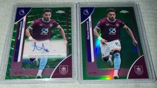 2026 Topps Chrome Premier League Green Refractor Auto Marcus Edwards /99 (2)