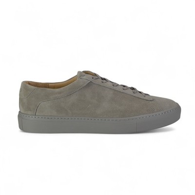 KOIO Capri Herren Sneaker Mineral, Samt echtes Leder aus Italien, Handmade