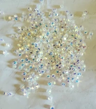 Swarovski 5328 3mm bicone beads, Crystal AB2X (36pcs)