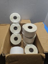 50mm x 25mm 2x1 inch Direct Thermal Zebra Printer Labels 1000 Per Roll 10 Rolls 