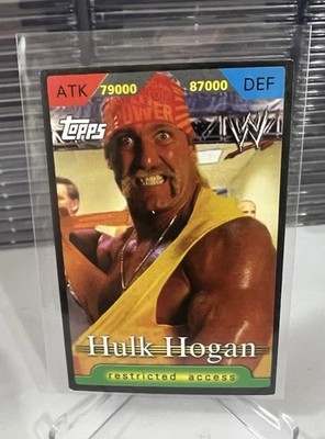 2006 Topps WWE Insider Restricted Access Game Cards Hulk Hogan