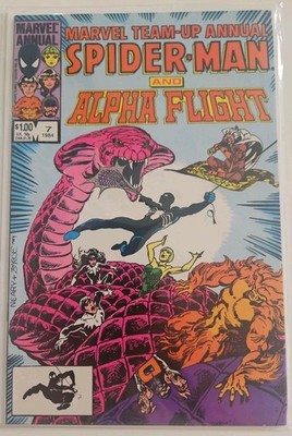 Marvel Team-Up Annual #7 Vol. 1 1984 Marvel Comics! Spider-Man