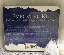 Stampin Up Embossing Kit Silver And Gold Glory Powders New In Package
