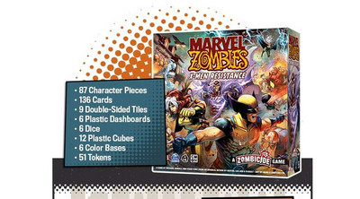 Marvel Zombies - X-Men Resistance Kickstarter Englisch CMON Eigenständige Erw.