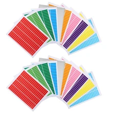  20 Sheets Waterproof Material Label Stickers Coding Labels Address