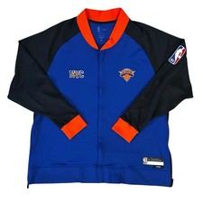 Nike City Edition New York NY Knicks Full Zip Shooting Jacket XXL FB6709-495 NEW
