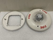 System Sensor PC2430W Fire Alarm Horn Strobe Ceiling Mount White  - Fire Alarm Part