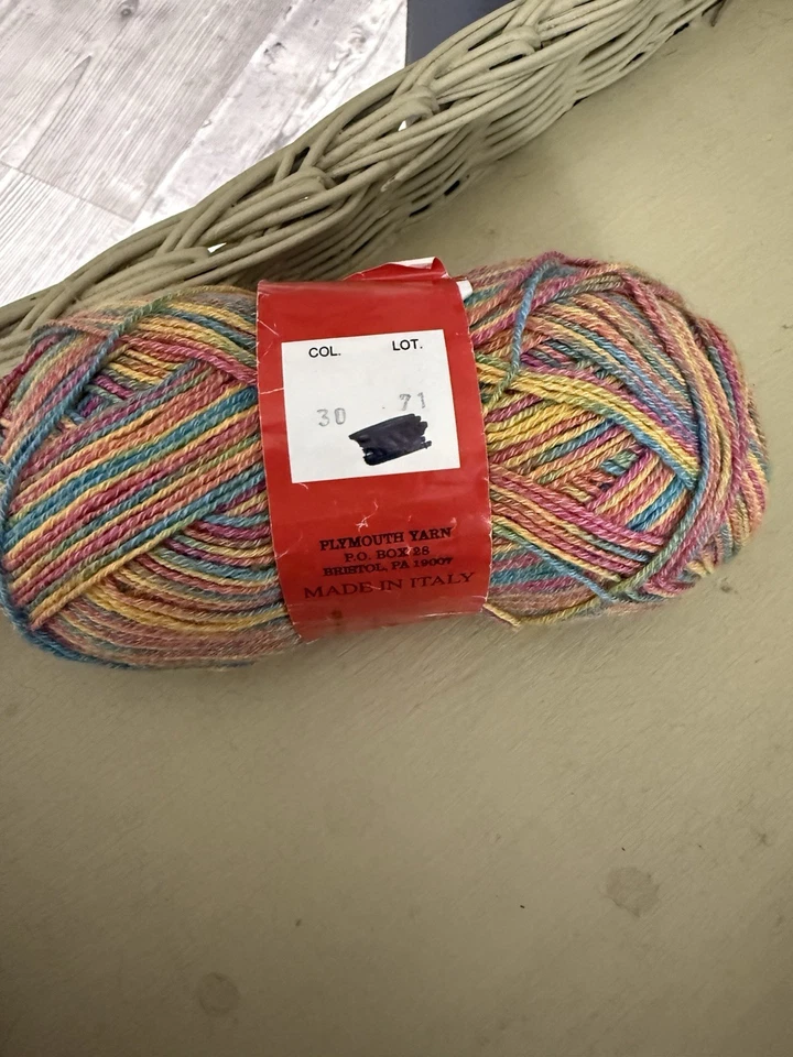 Sockotta Fingering Weight 100g 414 Yds Superwash Cotton Wool Nylon Plymouth Sock - Image 4 of 4